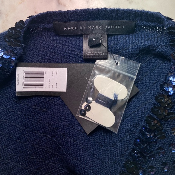 ASO SERENA VAN DER WOODSEN SEQUIN CARDIGAN - LARGE - Picture 2 of 4